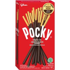 Cepumi nūjiņas Pocky ar šokolādes garšu, 47g