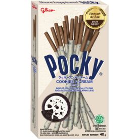 Biscuit stick Pocky with cookies & cream flavor, 40g