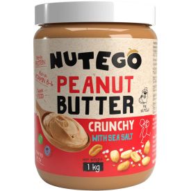 Peanut butter, crunchy, with sea salt, 1kg