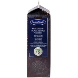 Spice Black Pepper Tellicherry, Whole, SANTA MARIA, Tetra, 450g