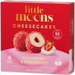 Zemeņu - maskarpones siera kūkas Mochi deserts, saldēts, 120g (4x30g)