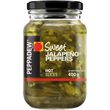 Jalapeno peppers, slices, hot, 400g