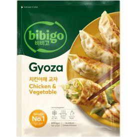 Korean Gyoza chicken & vegetables dumplings, frozen, 600g