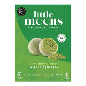 Zaļās tējas (Matcha) saldējums Moči, 192 g (6x32g)