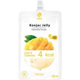Конжаковое желе со вкусом манго, с подсластителями, Jelly.B, 150мл