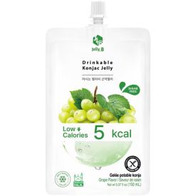 Конжаковое желе со вкусом винограда, с подсластителями, Jelly.B, 150 мл