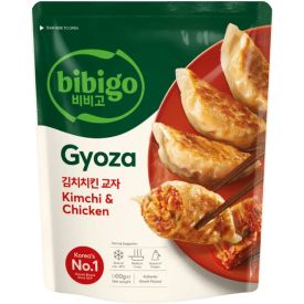 Korejiešu Gyoza mandu pelmeņi ar vistu un kimči, saldēti, 600g