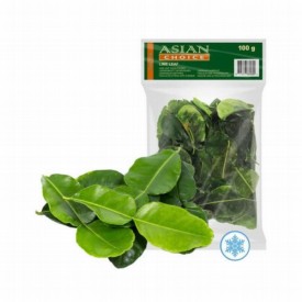 Lime leaves, frozen, 100g