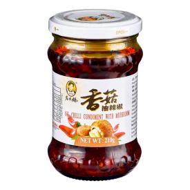 Масло чили с грибами шиитаке, 210 г