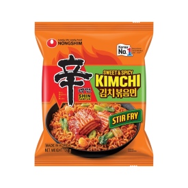 Instant noodles, Shin Ramyun Kimchi, Stir Fry, Sweet and Spicy, 137 g
