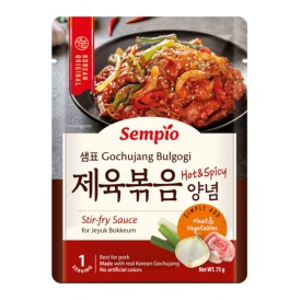 Korejiešu Stir-fry mērce, Gochujang Bulgogi, asa un pikanta, 75g