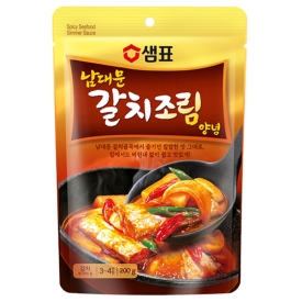 
Корейский острый соус для тушения морепродуктов, 200 г