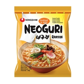 Ramen noodle soup Neoguri Ramyun Seafood , 120g