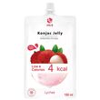 Конжаковое желе со вкусом личи, с подсластителями, Jelly.B, 150мл