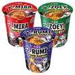  NONGSHIM Instant Cup Noodles SHIN RAMYUN DEMON HUNTERS, 3 × 68 g